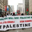 Anti-Israel protests pop up on Black Friday during International Day of Solidarity with the Palestinian People