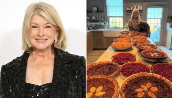 Martha Stewart makes baking mistake ahead of Thanksgiving Day feast