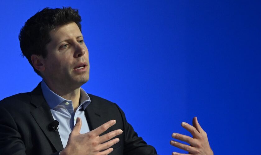 Le PDG d'OpenAI, Sam Altman