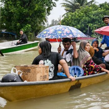 Überschwemmungen: Mehr als 120.000 Menschen in Malaysia von Flut betroffen