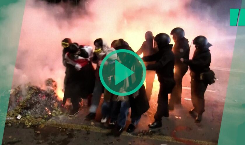 En Géorgie, de nouvelles tensions entre la police et des milliers de manifestants pro-UE