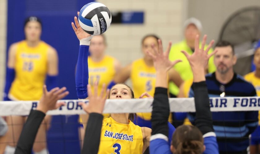 Who is Blaire Fleming? SJSU volleyball player dominating female rivals and enraging women's rights groups