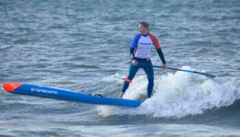 Mort d’Amandine Chazot, championne de stand-up paddle de 33 ans, qui avait porté la flamme olympique