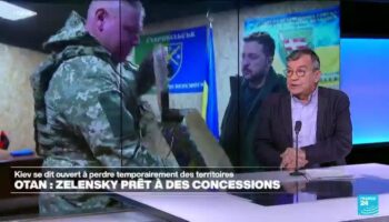 Ukraine : Zelensky prêt à des concessions si l'Otan protège les territoires qu'il contrôle