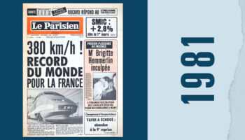 27 février 1981 : Cocorico ! Le TGV bat le record du monde de vitesse