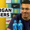 Aston Villa forward Morgan Rogers