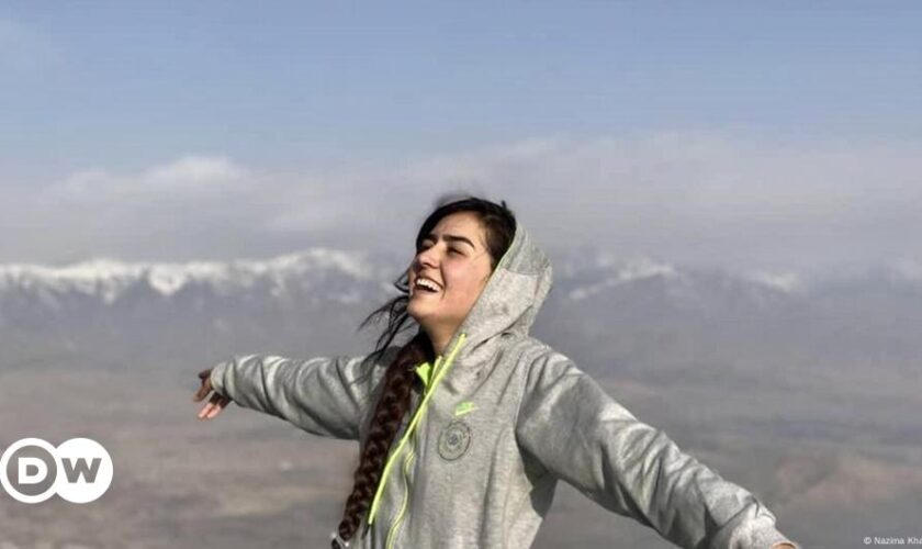 Afghanistans Sportidol Nazima Khairzad: "Ich hoffe, dass die Frauen stark bleiben"