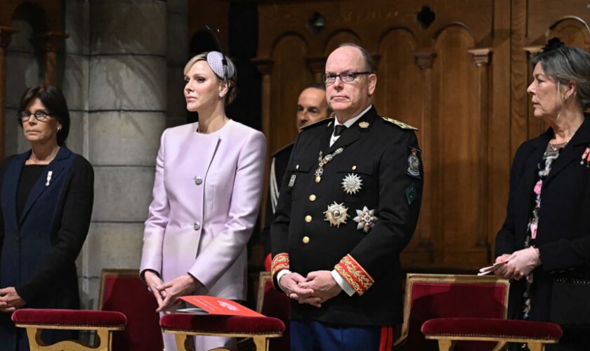 Alberto y Charlène de Mónaco, arropados por los Grimaldi en el Día Nacional del Principado