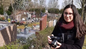 Amandine veille sur les habitants (vivants) du cimetière de Gennevilliers