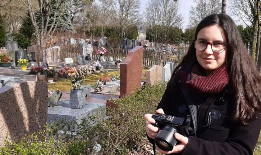 Amandine veille sur les habitants (vivants) du cimetière de Gennevilliers