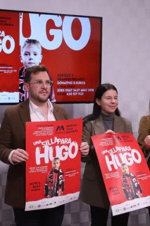 Artistas e instituciones se vuelcan en una gala solidaria para conseguir 'Una silla para Hugo'