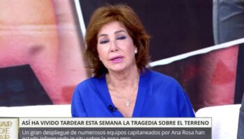 Así le ha pasado factura a Ana Rosa Quintana su paso por la 'zona cero' de la DANA: «No lo puedo ocultar»