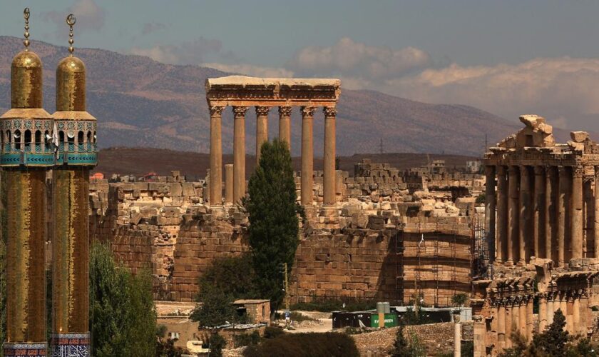 Au Liban, la ville de Baalbeck et ses ruines romaines sont désertées par les habitants et les touristes