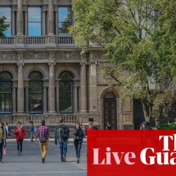 Australia news live: Albanese announces plan to wipe fifth of all student debt if re-elected; two men arrested after grass fire in Adelaide’s north