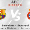 Barcelona - Espanyol en directo hoy: partido de la Liga, jornada 12