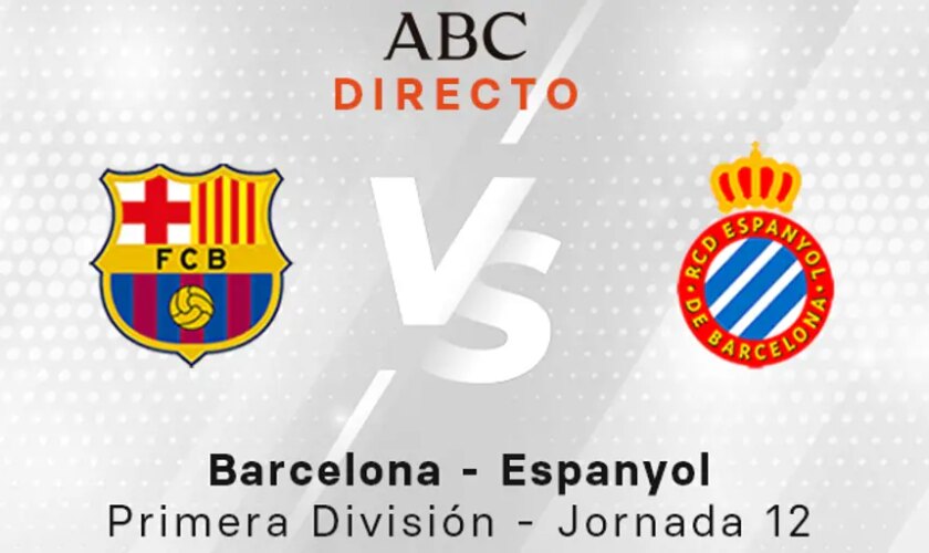 Barcelona - Espanyol, estadísticas del partido