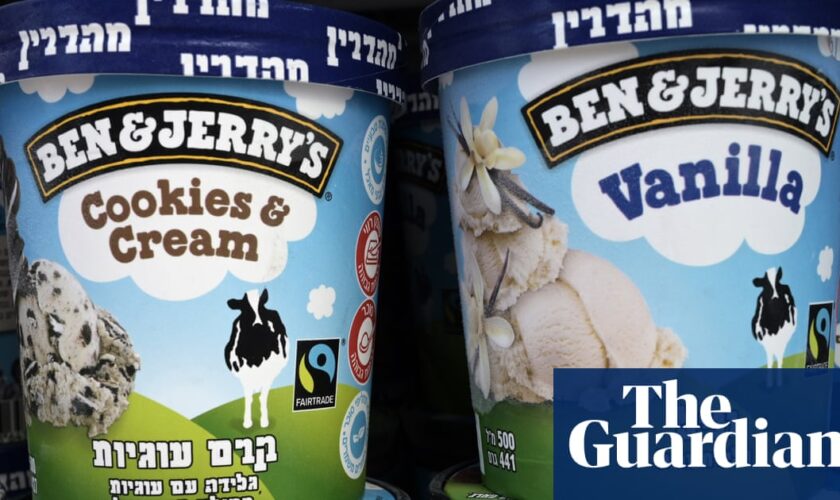 Ben & Jerry’s says Unilever tried to block statements in support of Palestinians