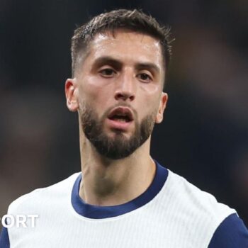 Tottenham midfielder Rodrigo Bentancur