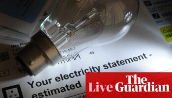 British households warned to expect ‘disappointing’ 1% rise in energy price cap in January – business live