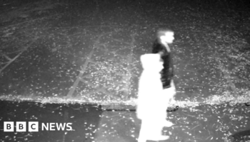 CCTV shows Harshita Brella and husband near lake