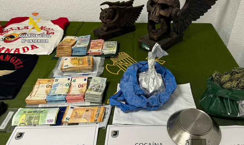 Cae en Canarias una organización  de narcos dirigida por miembros de la banda motera  Ángeles del Infierno