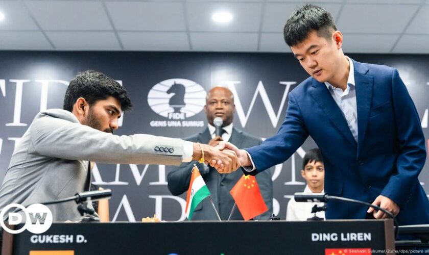 Chess: India's Gukesh levels score with white win over Ding