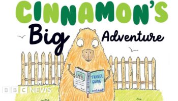 Cinnamon the capybara stars in new children's book