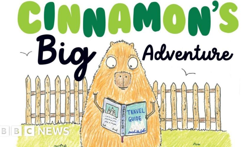 Cinnamon the capybara stars in new children's book