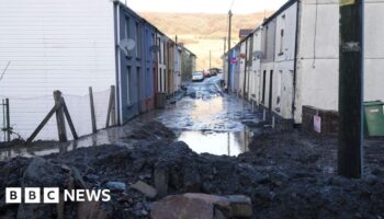 Collapsed coal tip led to 'frightening' landslip