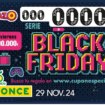 Comprobar Cuponazo Black Friday de la ONCE 2024: resultados del sorteo de hoy, viernes 29 de noviembre