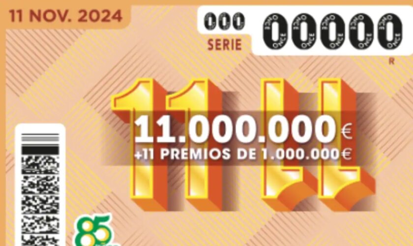 Comprobar premios Sorteo 11 del 11 de la ONCE: número ganador y lista de terminaciones premiadas hoy