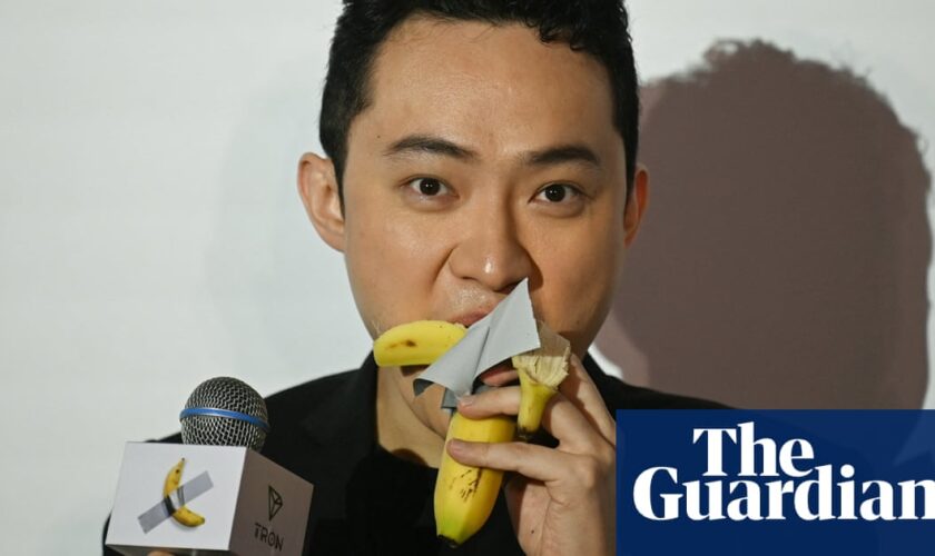 Crypto entrepreneur eats banana art he bought for $6.2m