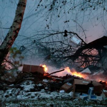 DHL-Frachtflugzeug in Litauen abgestürzt