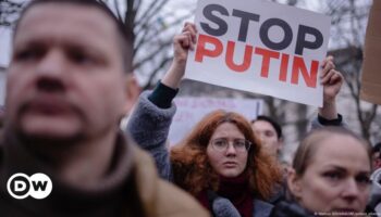 Demo gegen Putin: Russlands Opposition geeint in Berlin