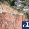 Devon cliff collapse leaves Sidmouth cottage teetering by 400ft drop