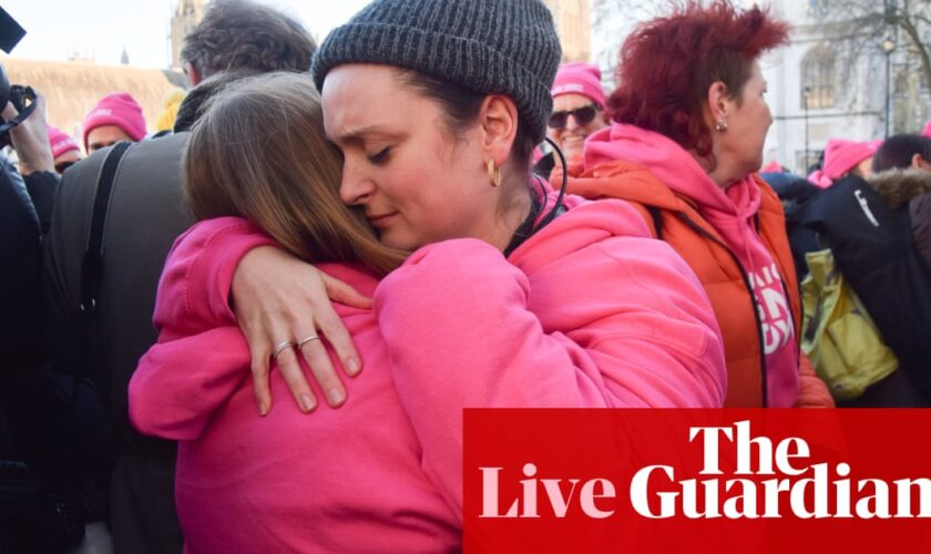 Diane Abbot warns vulnerable people could see ‘supported suicide’ as only option after assisted dying vote – UK politics live