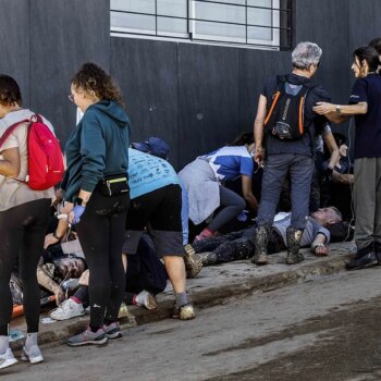 Diecisiete voluntarios intoxicados por monóxido de carbono en un garaje de Chiva