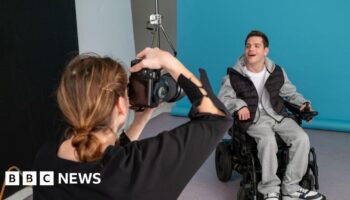 Disabled man who gave up hope of finding work lands first job - as a model