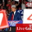 Donald Trump wins Arizona as US House moves closer to Republican control – US politics live