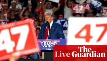 Donald Trump wins Arizona as US House moves closer to Republican control – US politics live