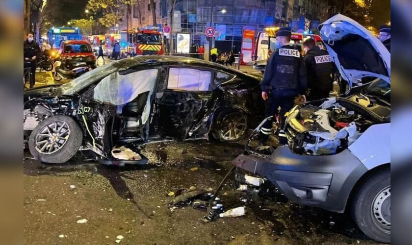 Effroyable accident mortel avec une Tesla à Paris : le conducteur incriminé, le constructeur épinglé