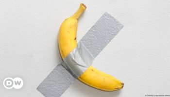 Eine Banane wird zur millionenschweren Kunst