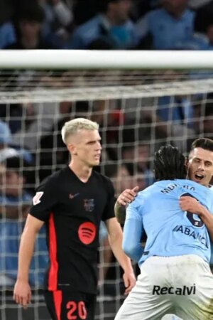 El Celta pone en crisis al Barça