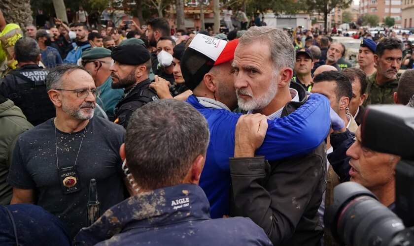 El Rey Felipe VI volverá el martes a las zonas afectadas por la Dana en la Comunidad Valenciana