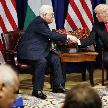 El presidente palestino, Abu Mazen, busca abrir una nueva página con Donald Trump