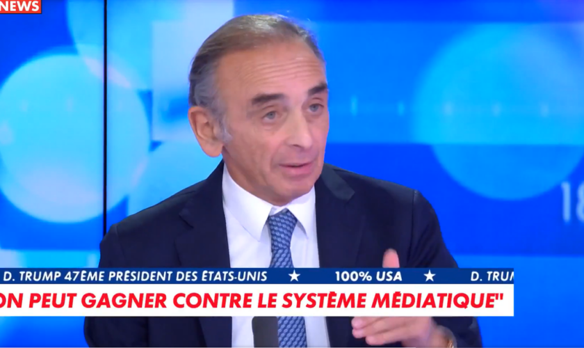 Élection de Donald Trump : «On n’est jamais mort en politique», ironise Éric Zemmour