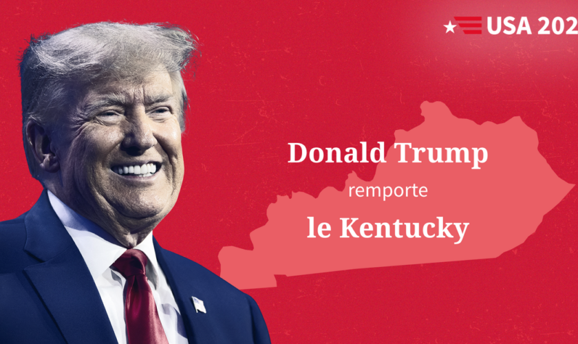 Élection présidentielle américaine : Donald Trump s’adjuge le Kentucky