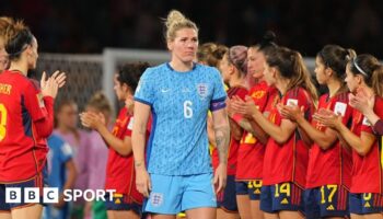 Millie Bright after Women's World Cup final 2023