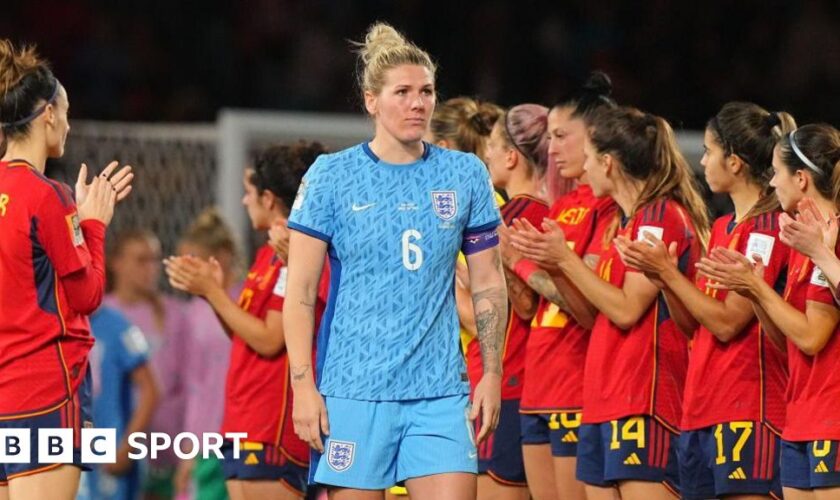 Millie Bright after Women's World Cup final 2023