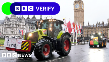 Farming tax row - BBC Verify on which figures are more reliable and why